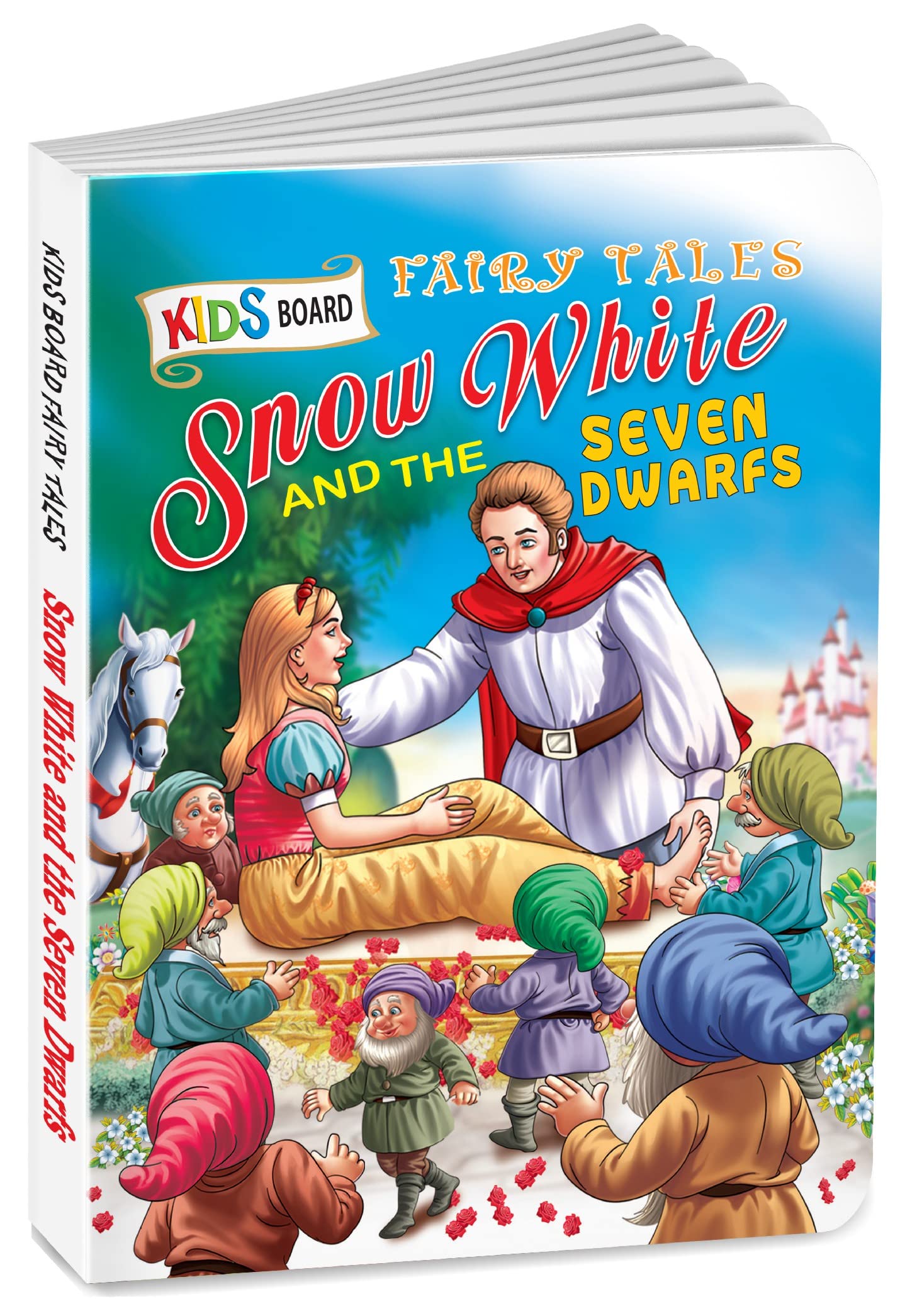 Snow White And The Seven Dwarfs | Fairy Tales Story Board Books For Kids