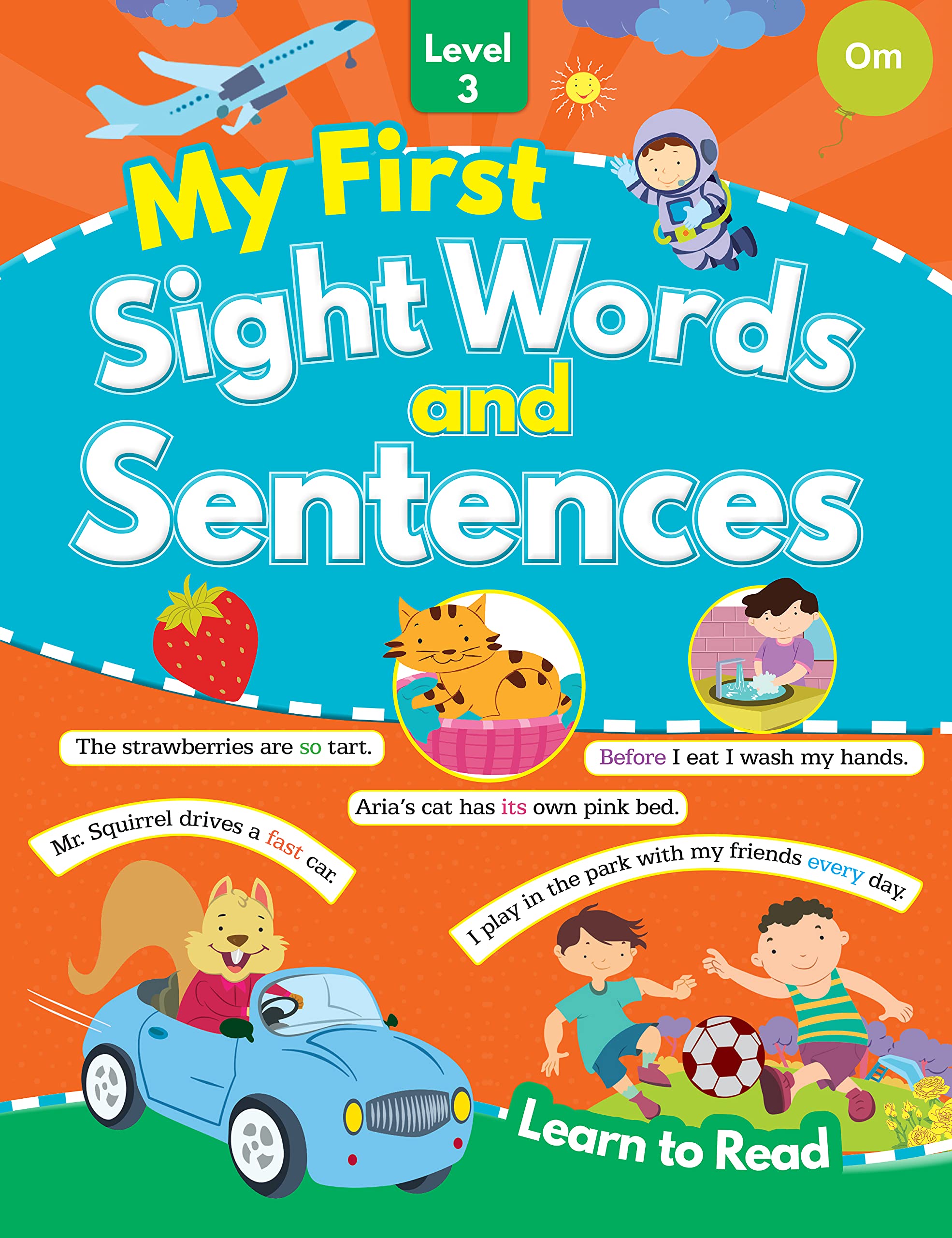 My First Sight Words and Sentence Level 3: Reading Practice Book for Kids | HighFrequency Words | Reading Readiness for Ages 81