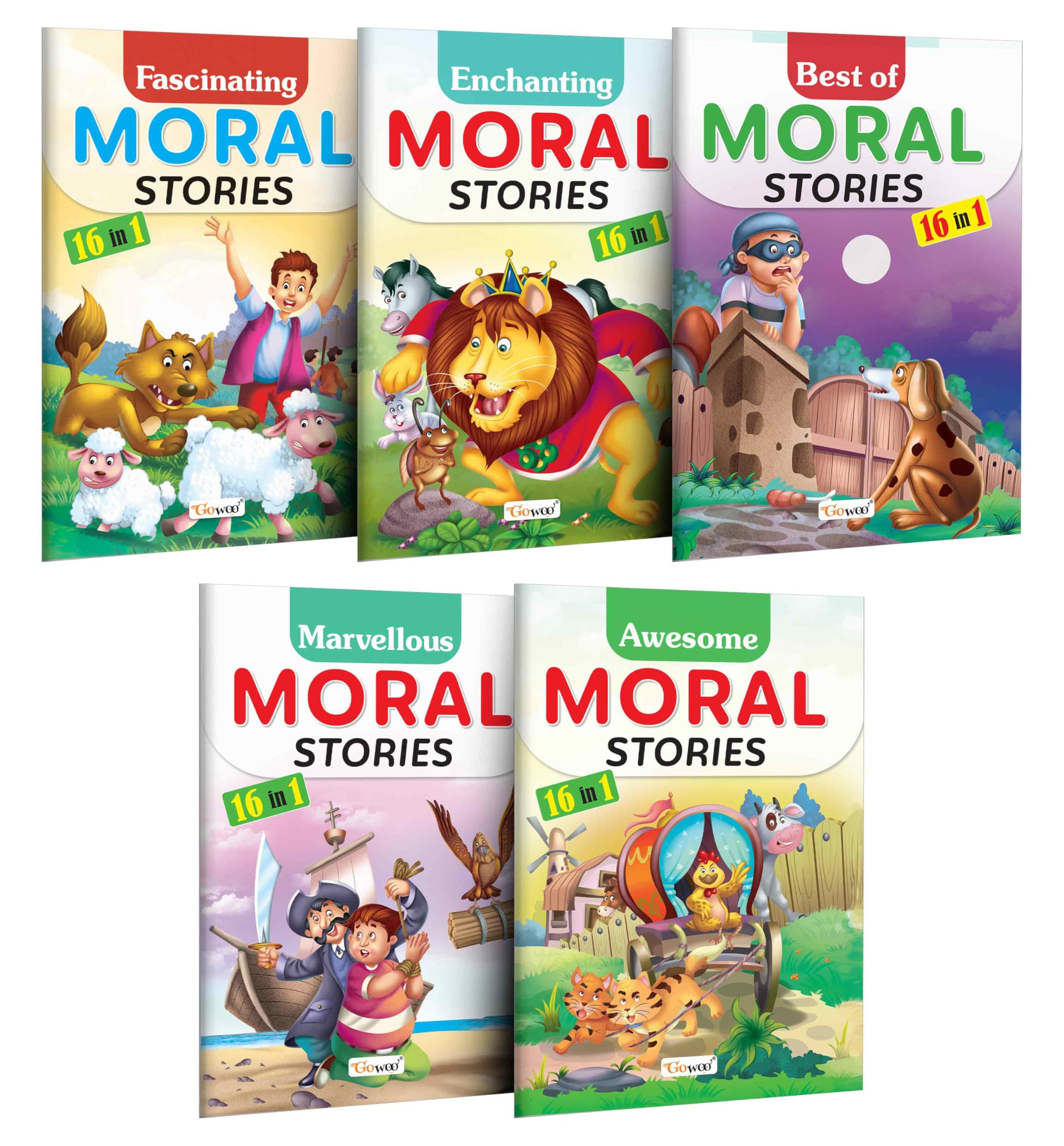 Fascinating, Enchanting, Marvellous, Awesome and Best of Moral Stories : Childrens Story Book, Educational Books for Young Chi
