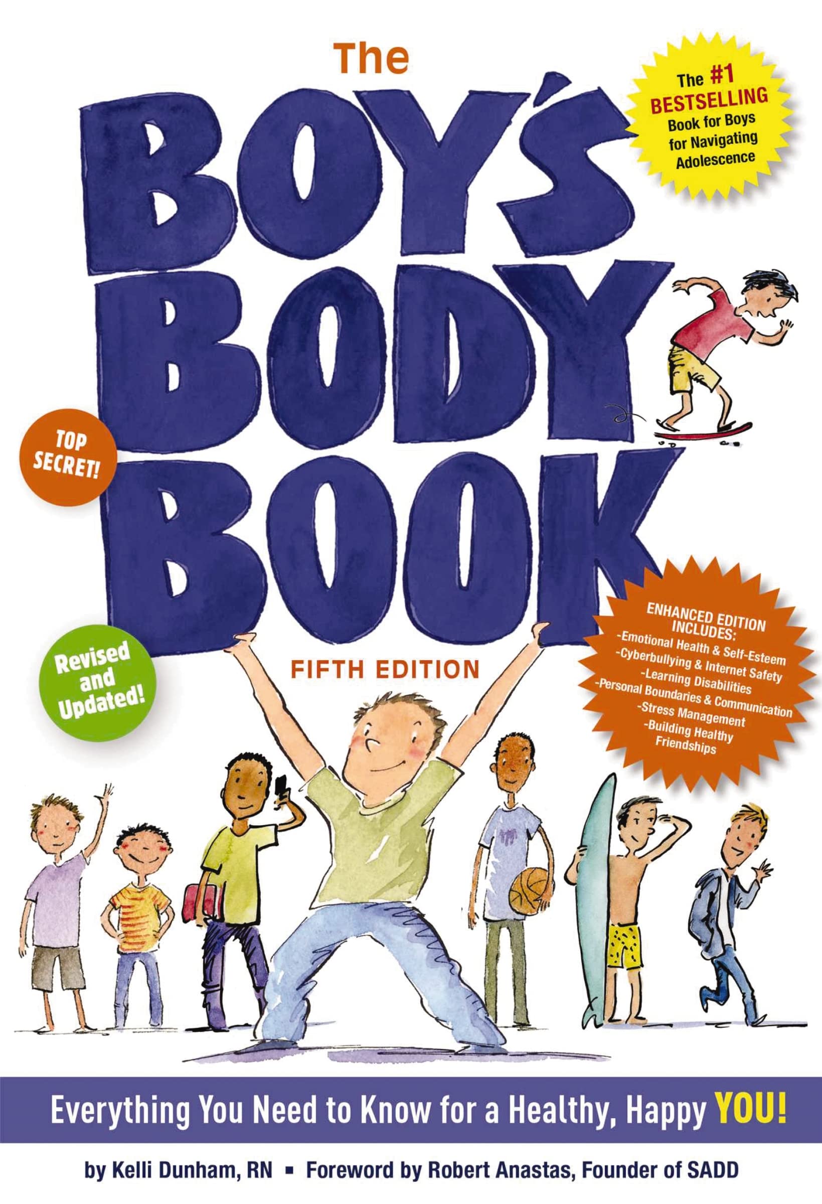 The Boys Body Book (Fifth Edition): Everything You Need to Know for a Healthy, Happy YOU! (Boys & Girls Body Books)