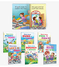 Phonics Stories Level1: Peppy the Naughty Puppy, Duke the Cute Chick, Pom Poms Food Cravings and more : phonics fun series, 