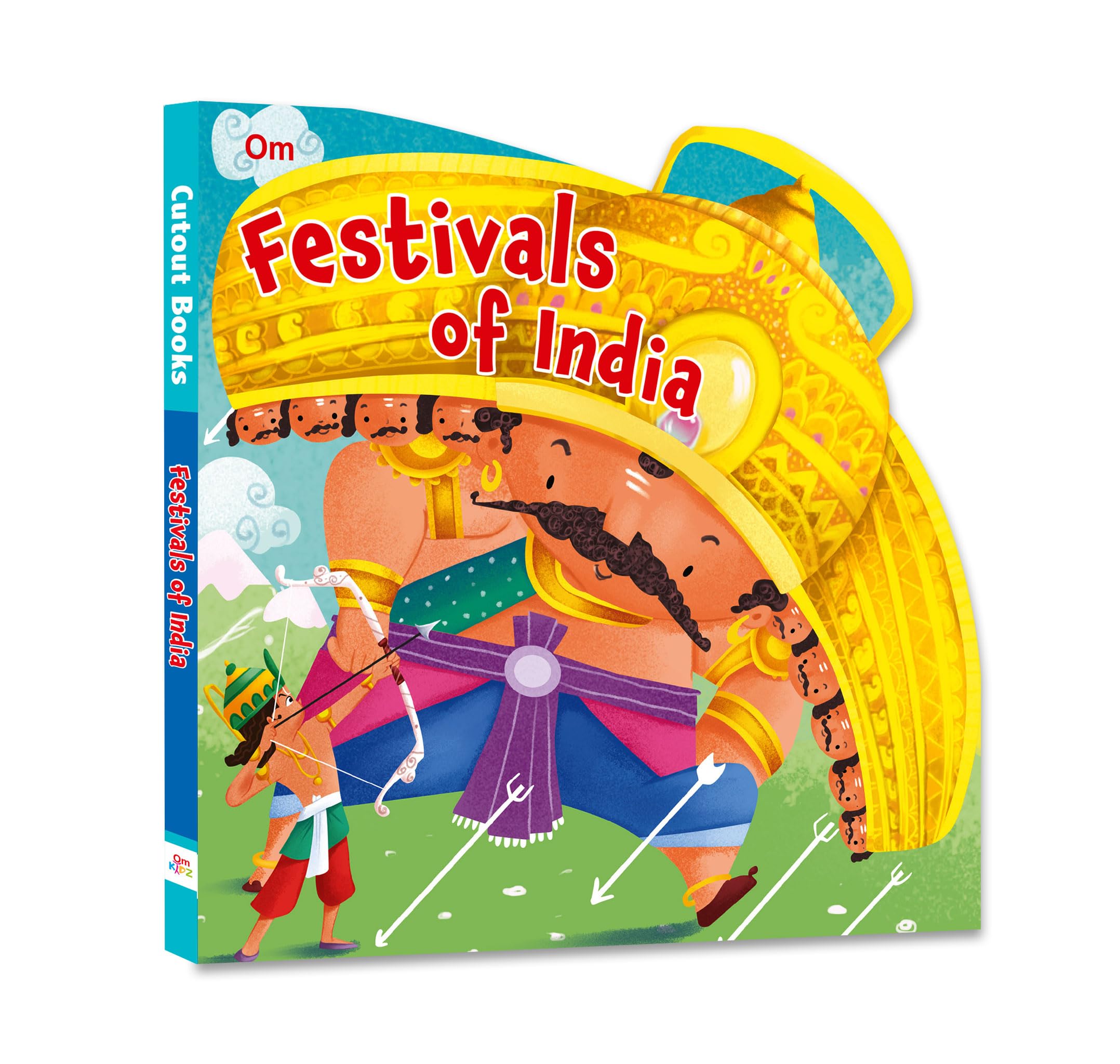 Board Book : Festivals Of India  Cutout Board Books