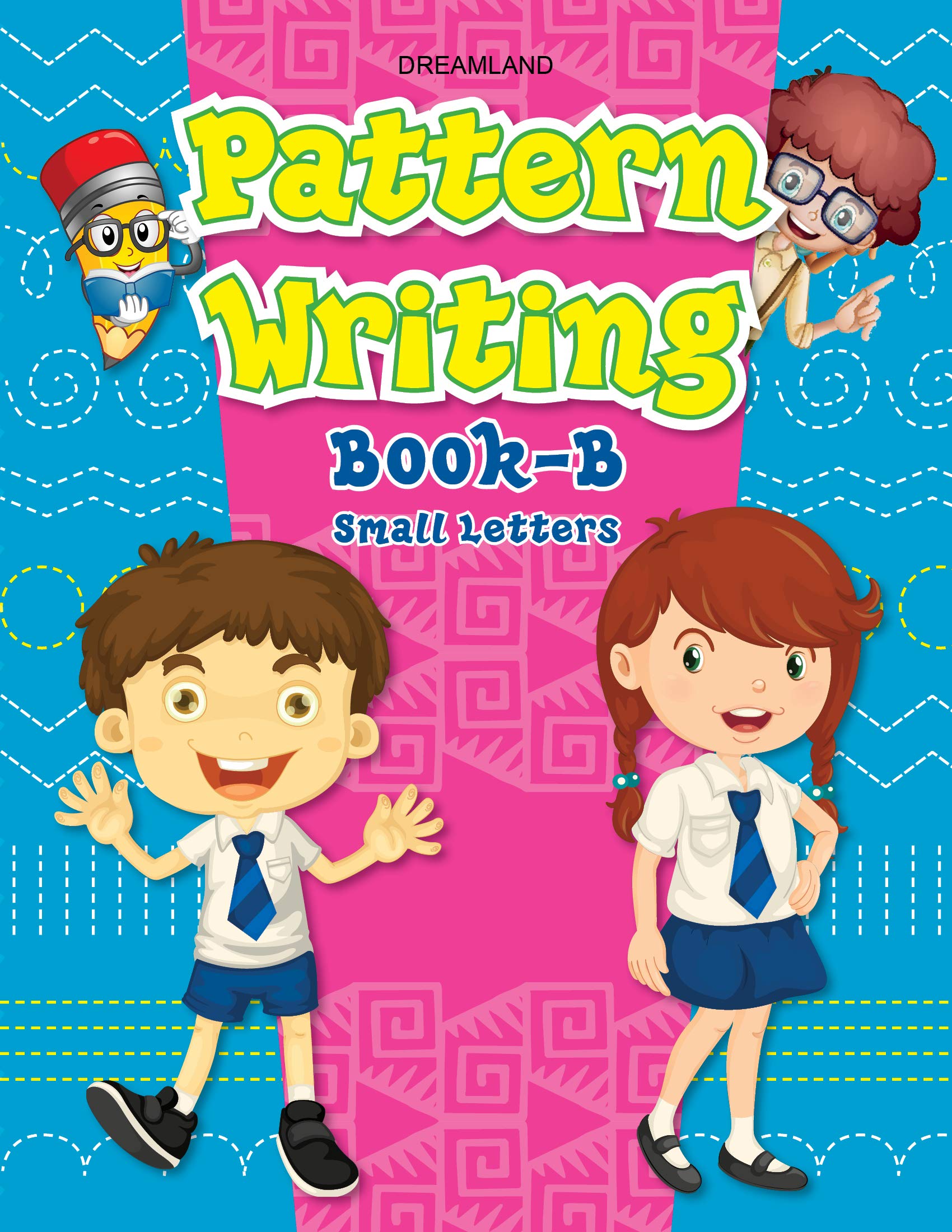 Pattern Writing Small Letters Practice Book For Kids Ages 26 Years  Fun Alphabet Tracing Workbook With Colourful Pictures, Eas