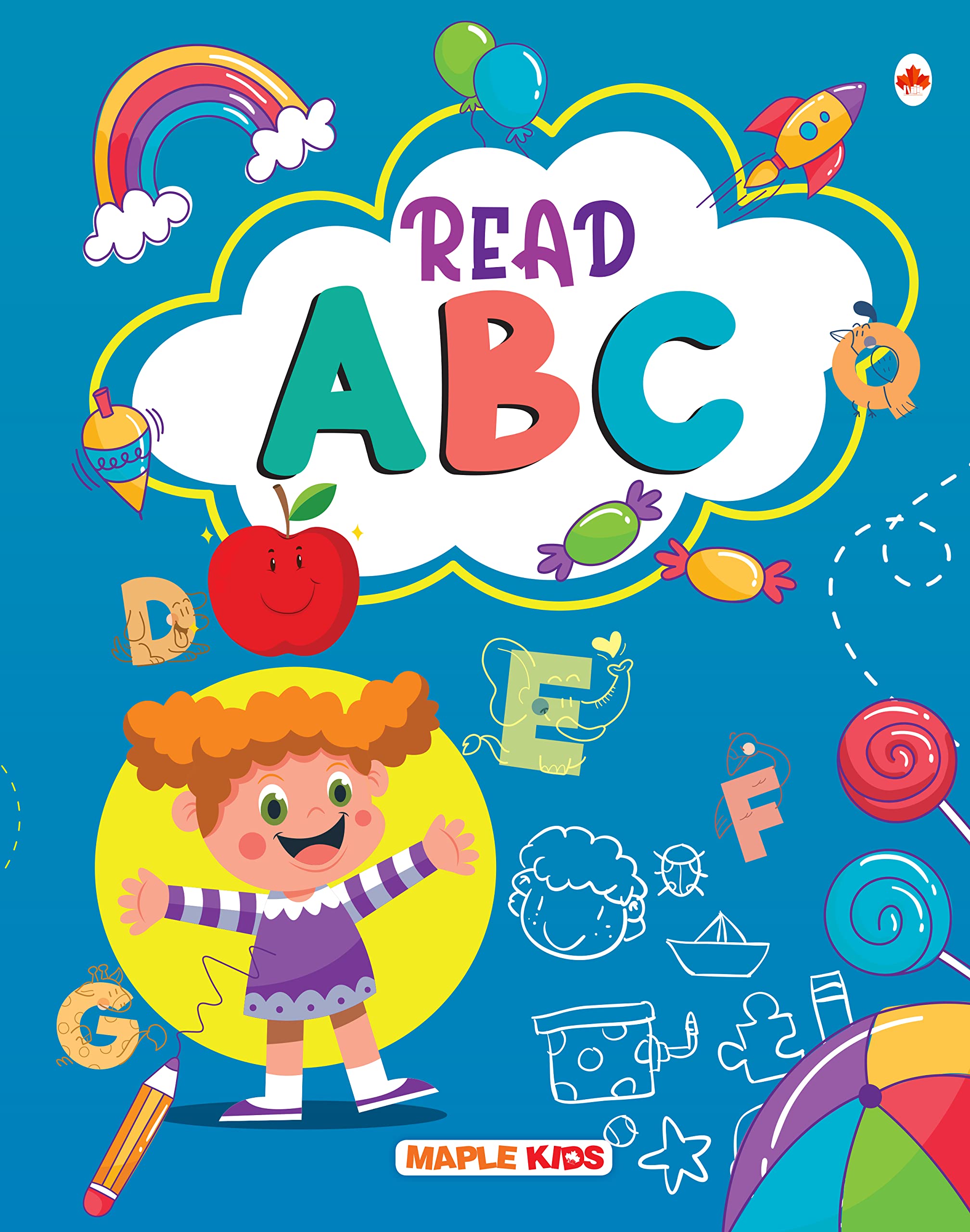 Read ABC  Picture Book for Kids  Age 25 Years  Early Learning  Good for Toddlers, Nursery, Preschool Children  English Alp