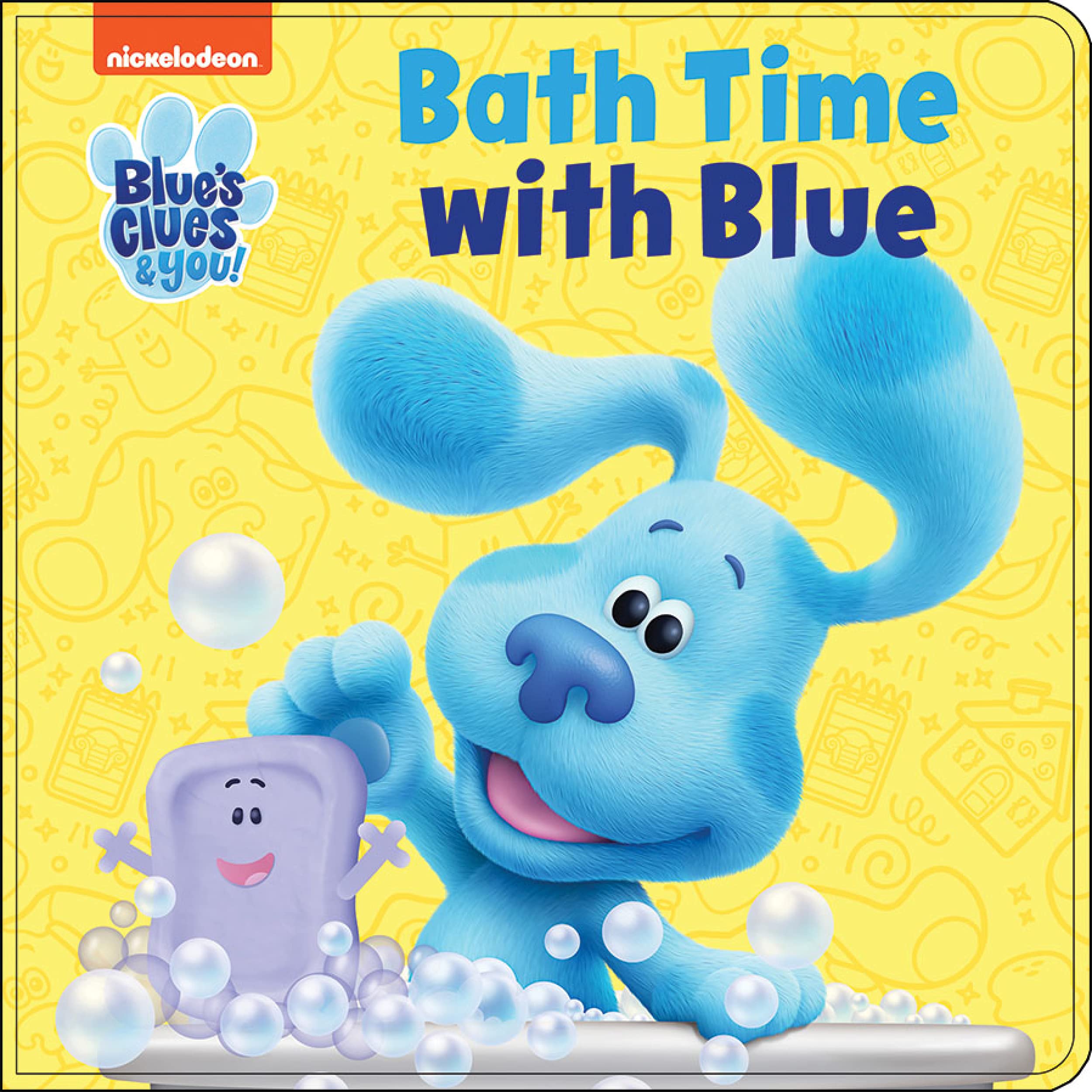 Nickelodeon Blues Clues & you!  Bath Time with Blue  Waterproof Bath Book PI Kids