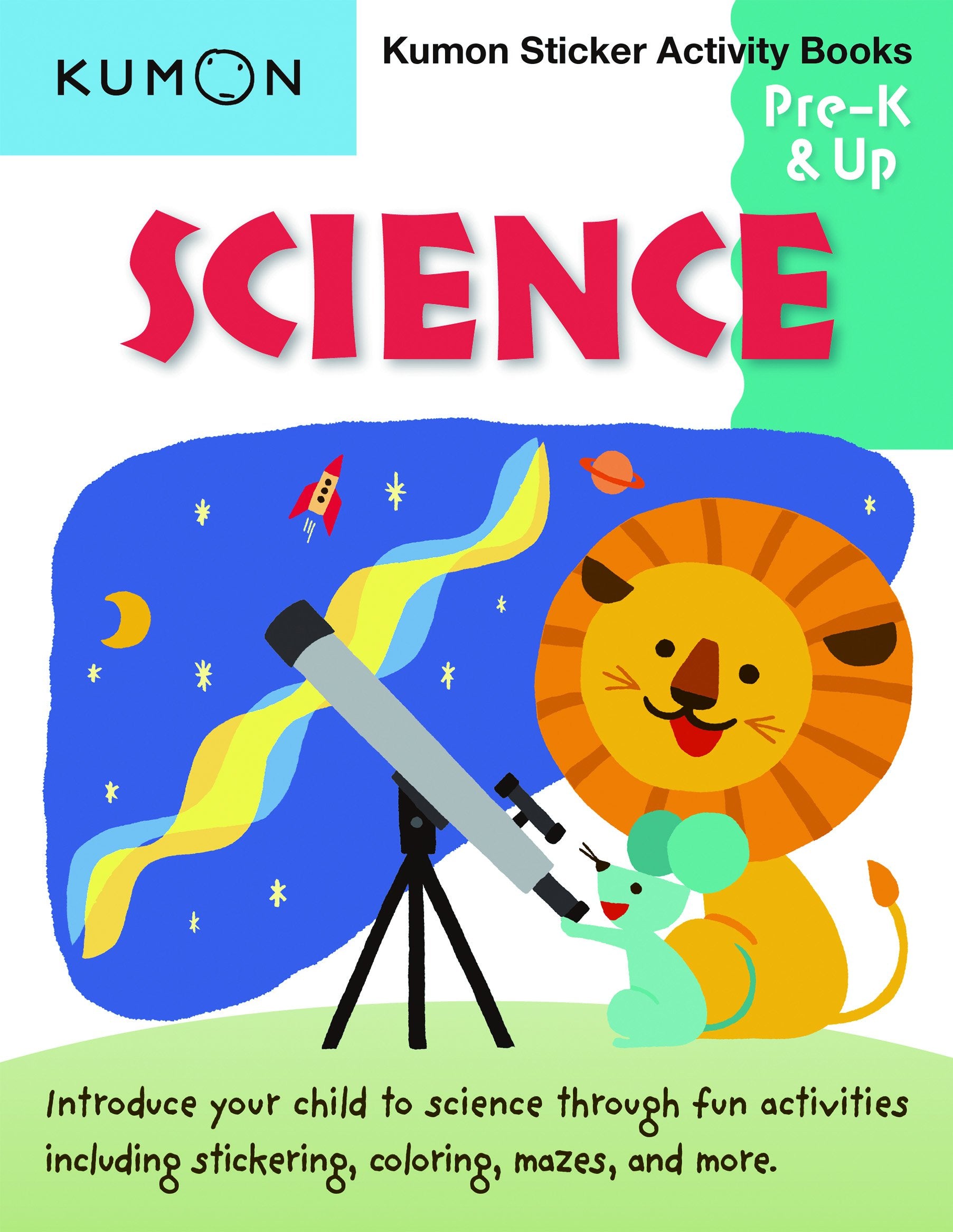 Kumon Pre K & Up Science Sticker Activity Book (Kumon Sticker Activity Books)