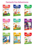 My First Copy to Colour  Cars, Circus, Dinosaur and more : Adventure transport and animal themes, jungle safari with ocean wor