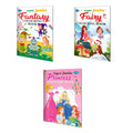 Sawan Super Jumbo Colouring Book Of Fantasy, Fairy And Princess | Set Of 3 Books