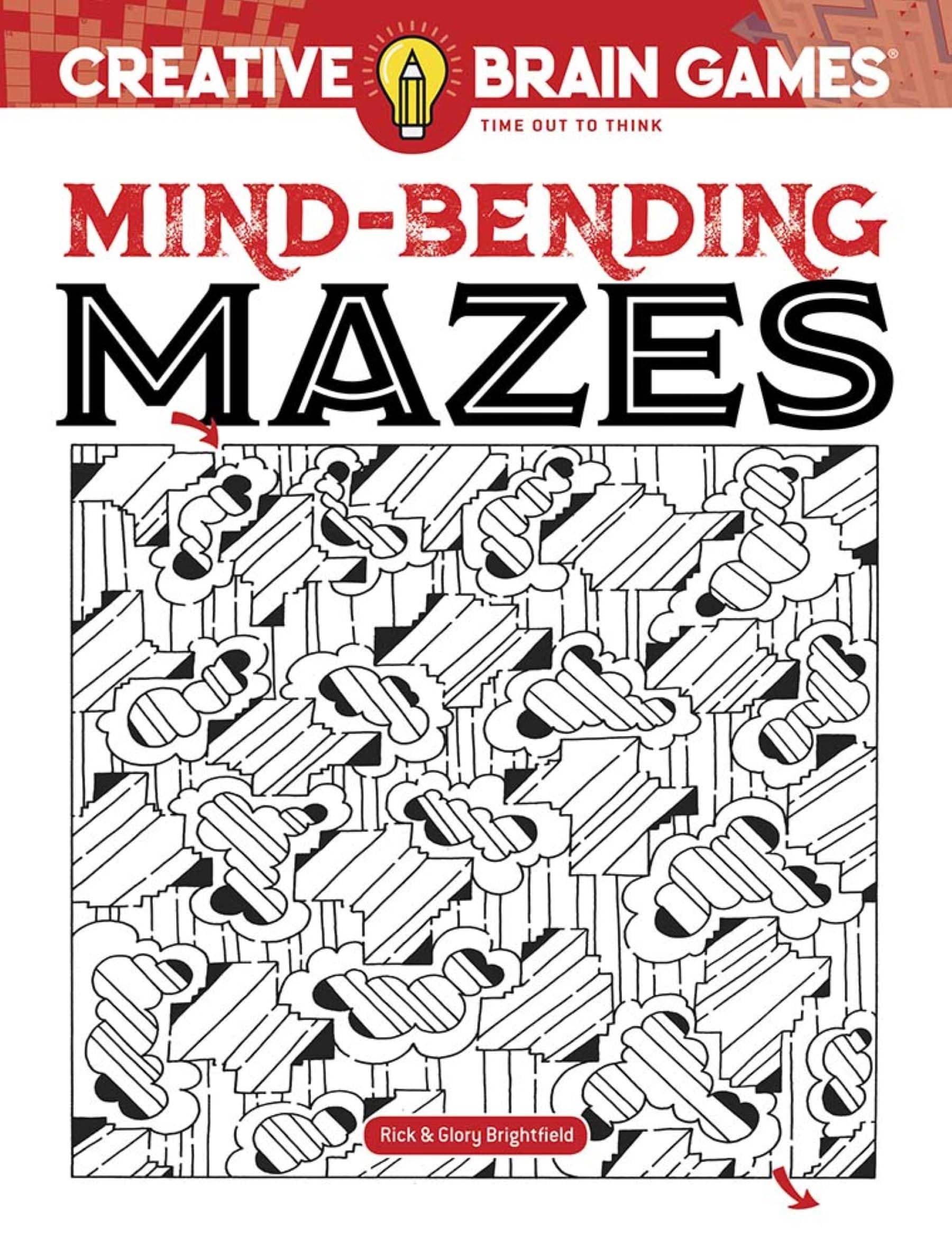 Creative Brain Games MindBending Mazes (Dover Puzzle Books)