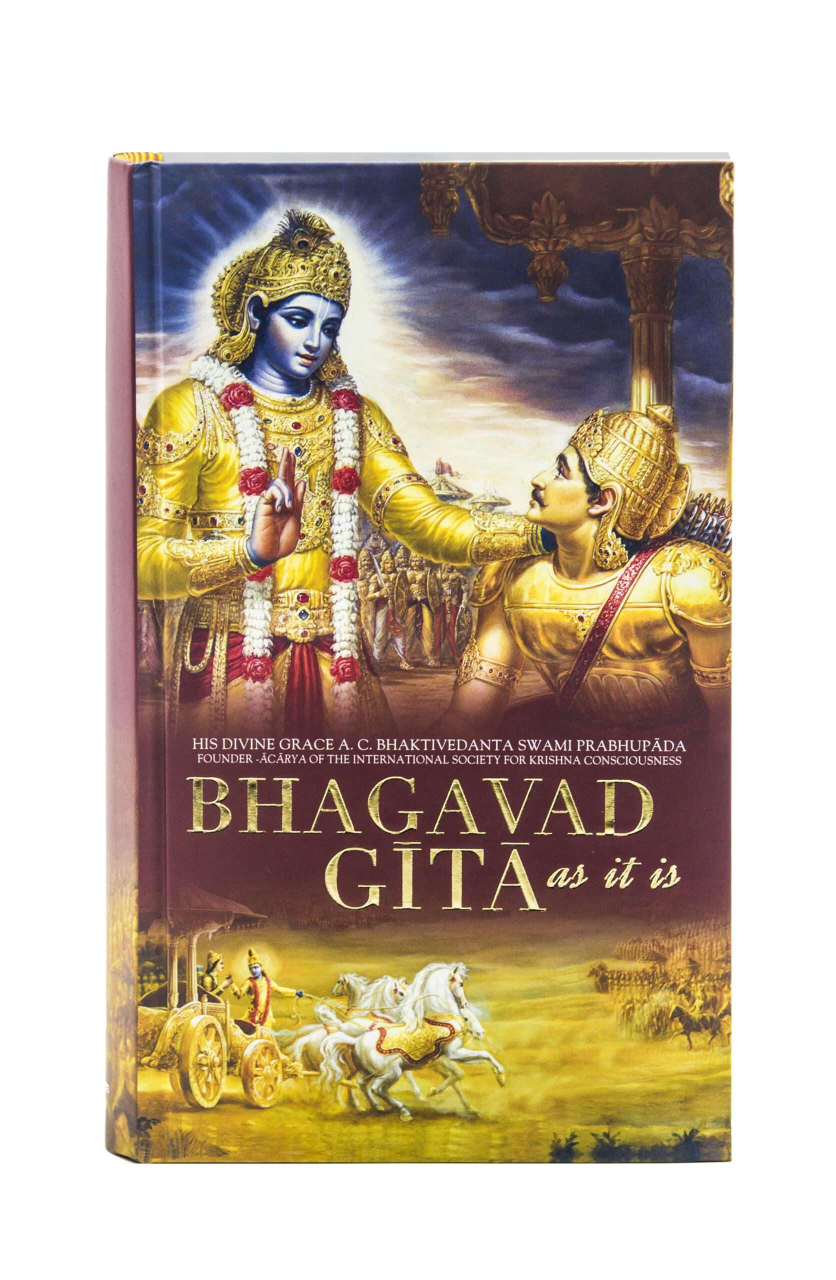 Iskcon Bhagavad Gita As It Is In English Language By A.C.Bhaktivedanta Swami Prabhupada From Bhaktivedanta Book Trust Original T