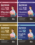 Combo Of Super 10 Cbse Class 12 Physics, Chemistry, Mathematics & English Core 2024 Sample Papers | 2023 Previous Year Solved Pa