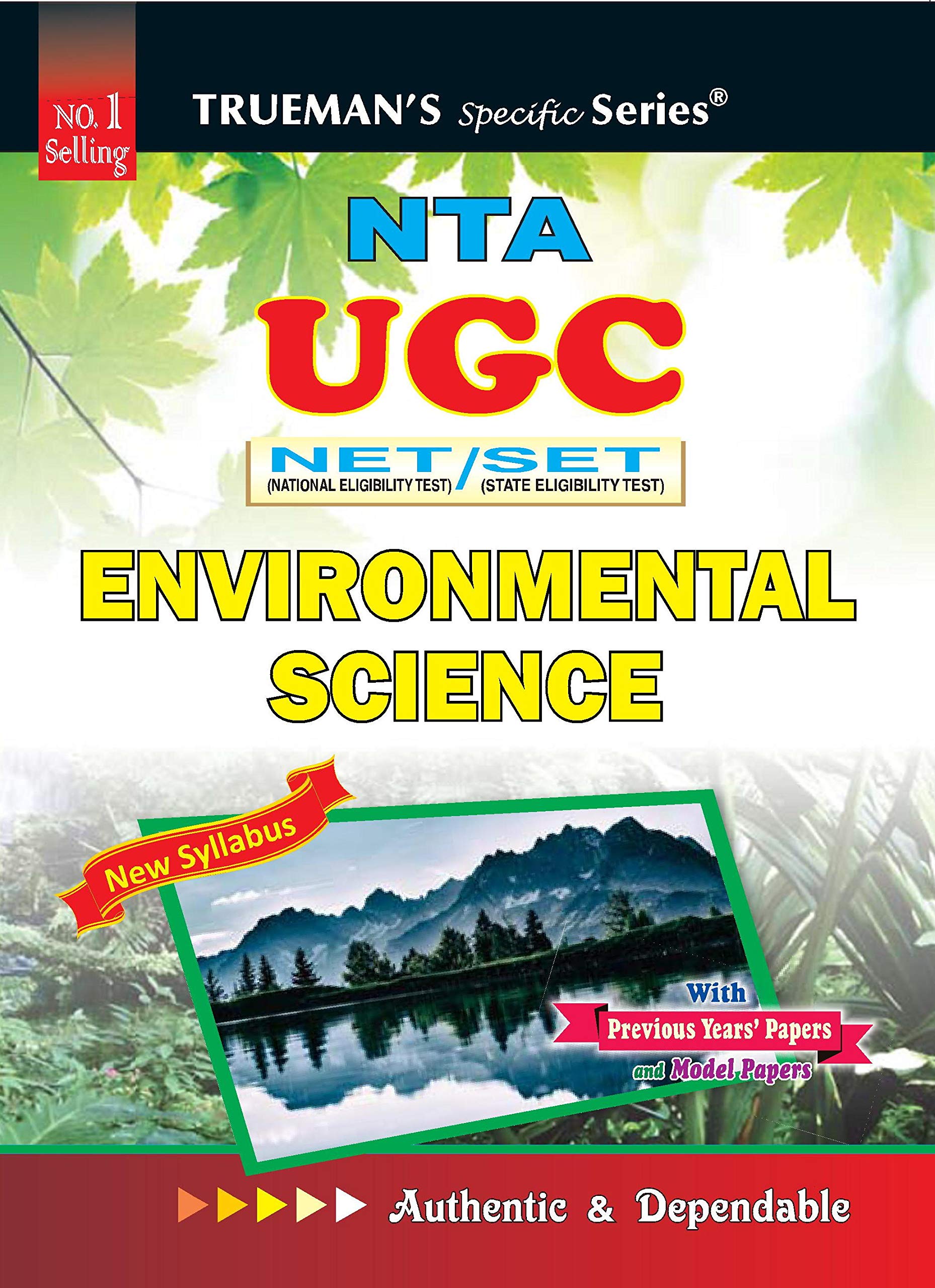 Truemans UGC NET/SET/JRF Environmental Science  2025 Edition | Includes Previous Year Papers | Model Test Papers