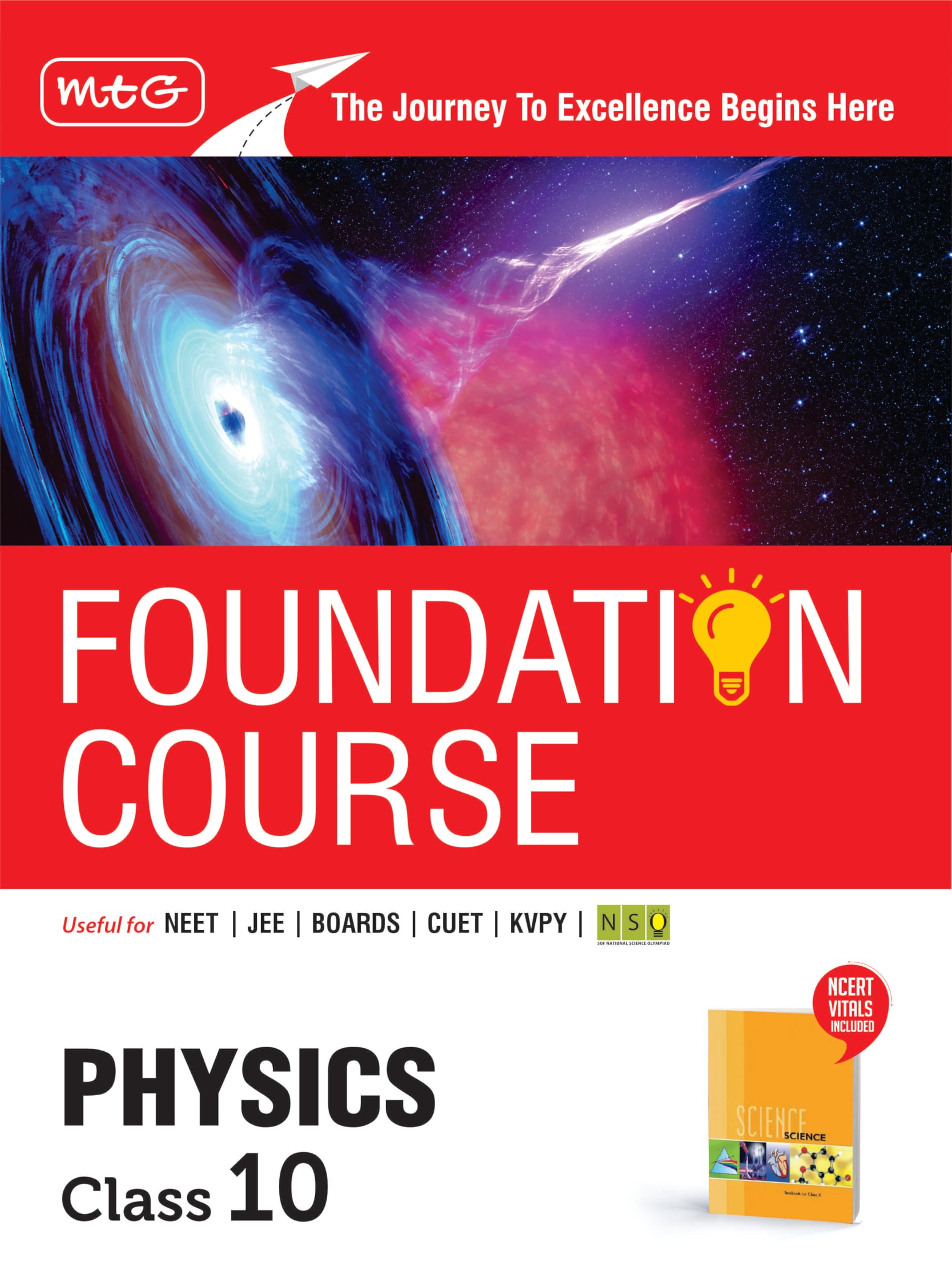 (OLD EDITION) MTG Foundation Course Class 10 Physics Book