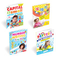 0Level Writing Books Combo  Pattern Writing, Capital & Small Letter Writing, Number Writing 1 To 30, Kha Ka Ga Hindi Sulekh