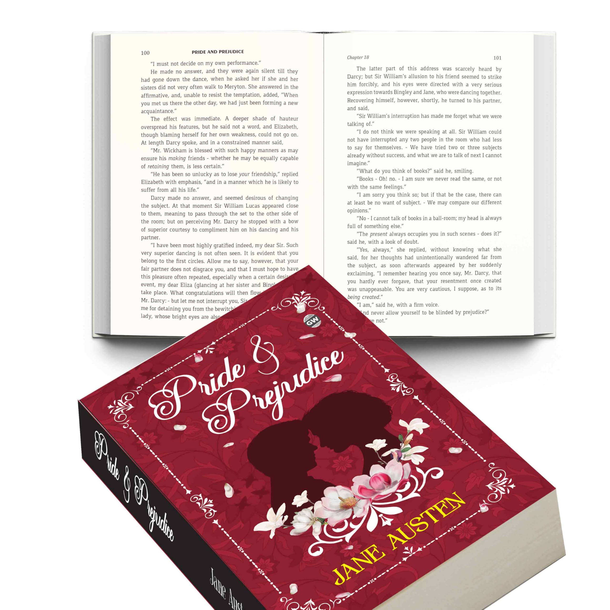Pride And Prejudice by Jane Austen (Paperback) : Classic World Literature, Famous Romantic Tale, Timeless English Masterpiece, I