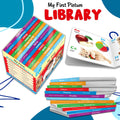 My first learning library box (Red Edition) : Kids first little library, Board book for kids, Early learning books, Picture book