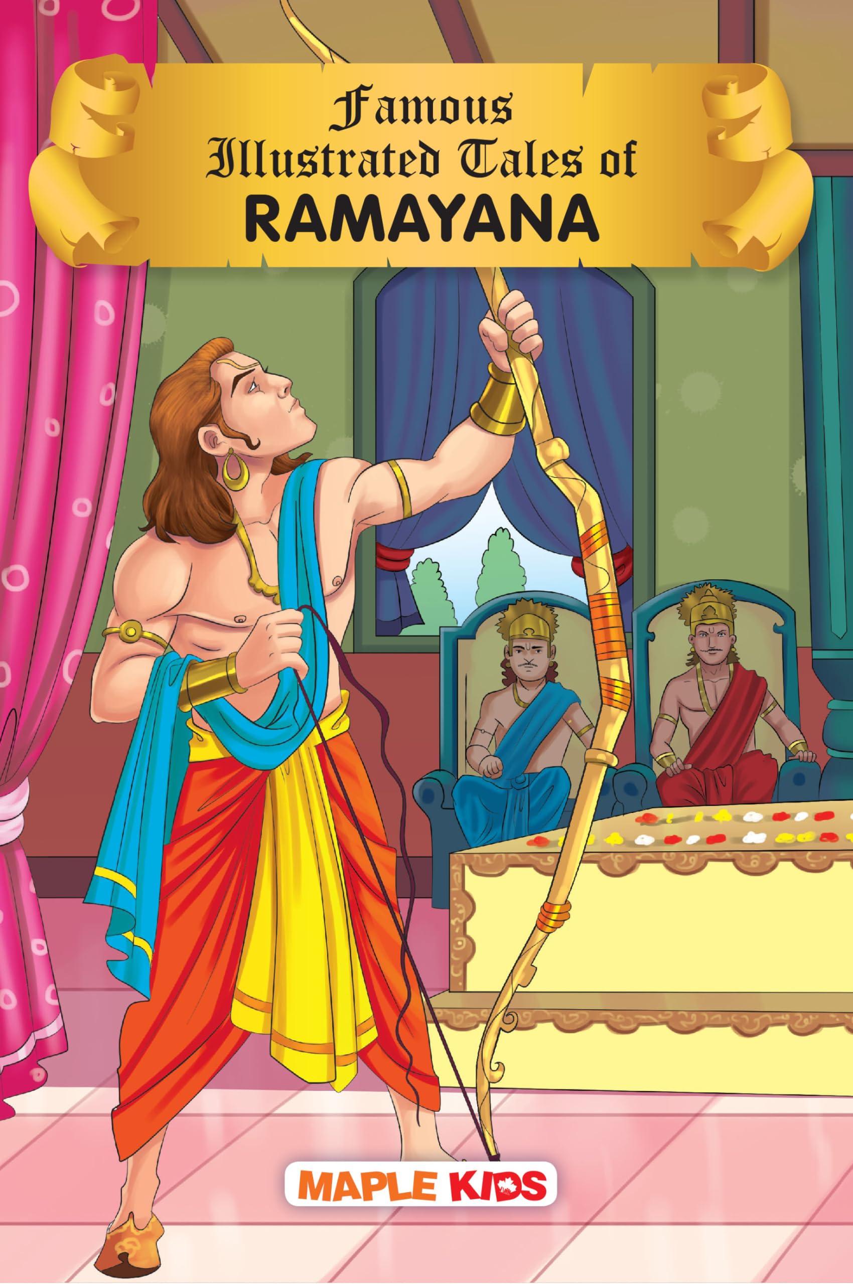 Ramayana (Illustrated)  Story Book for Kids (Famous Illustrated Tales)