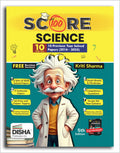 Disha Score 100 Science Cbse Class 10  10 Previous Year Solved Papers (2016  2025) With Revision Workbook 5Th Edition | Pyqs, 