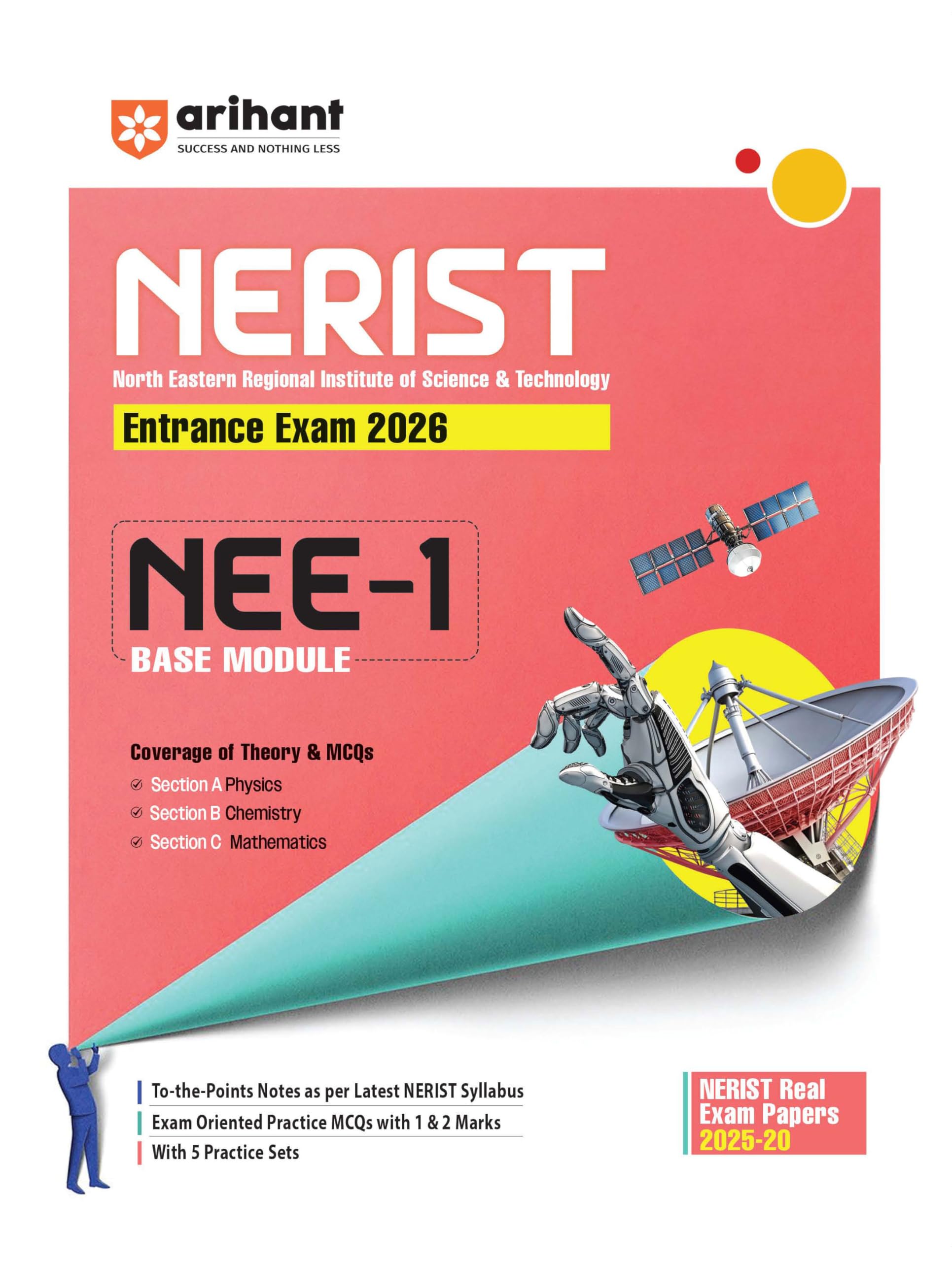 Arihant NERIST Entrance Exam 2026 | NEE1 Base Module | Physics, Chemistry & Mathematics | Latest NERIST Syllabus | TothePoint