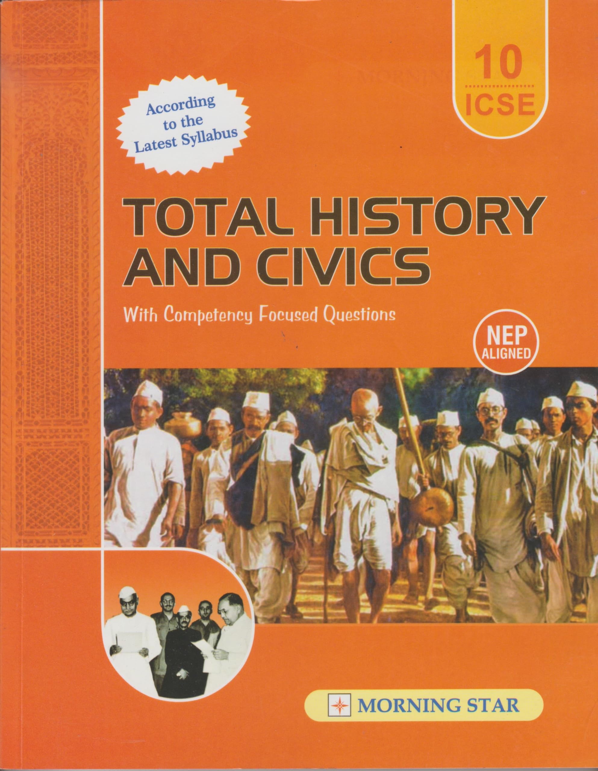 Total History And Civics With Competency Focused Questions For Icse Class 10| According To The Latest Syllabus For 20252026 Exa