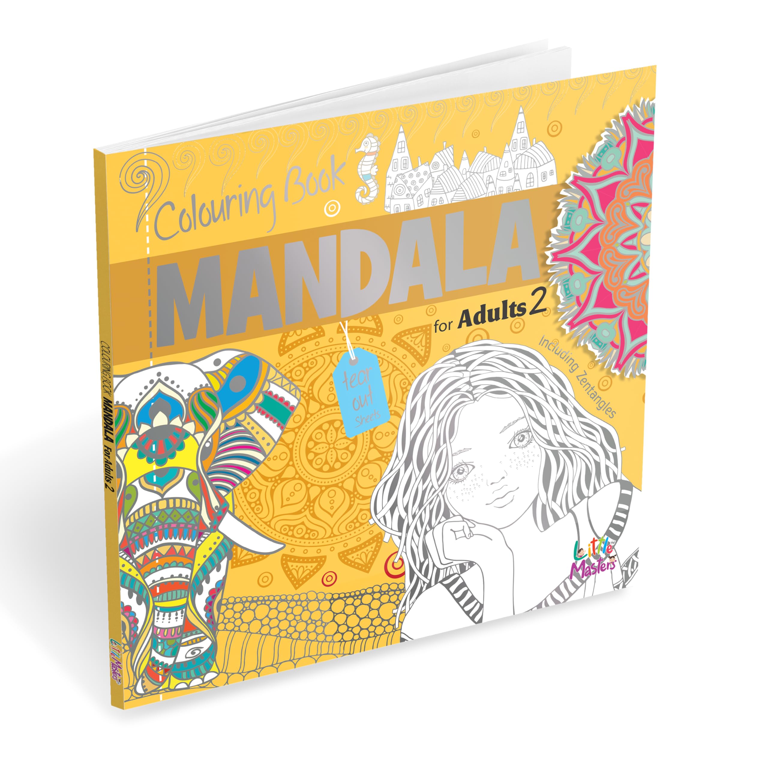 Mandala Colouring Book for Adults 2 with Tear Out Sheets (Adult Colouring Book)