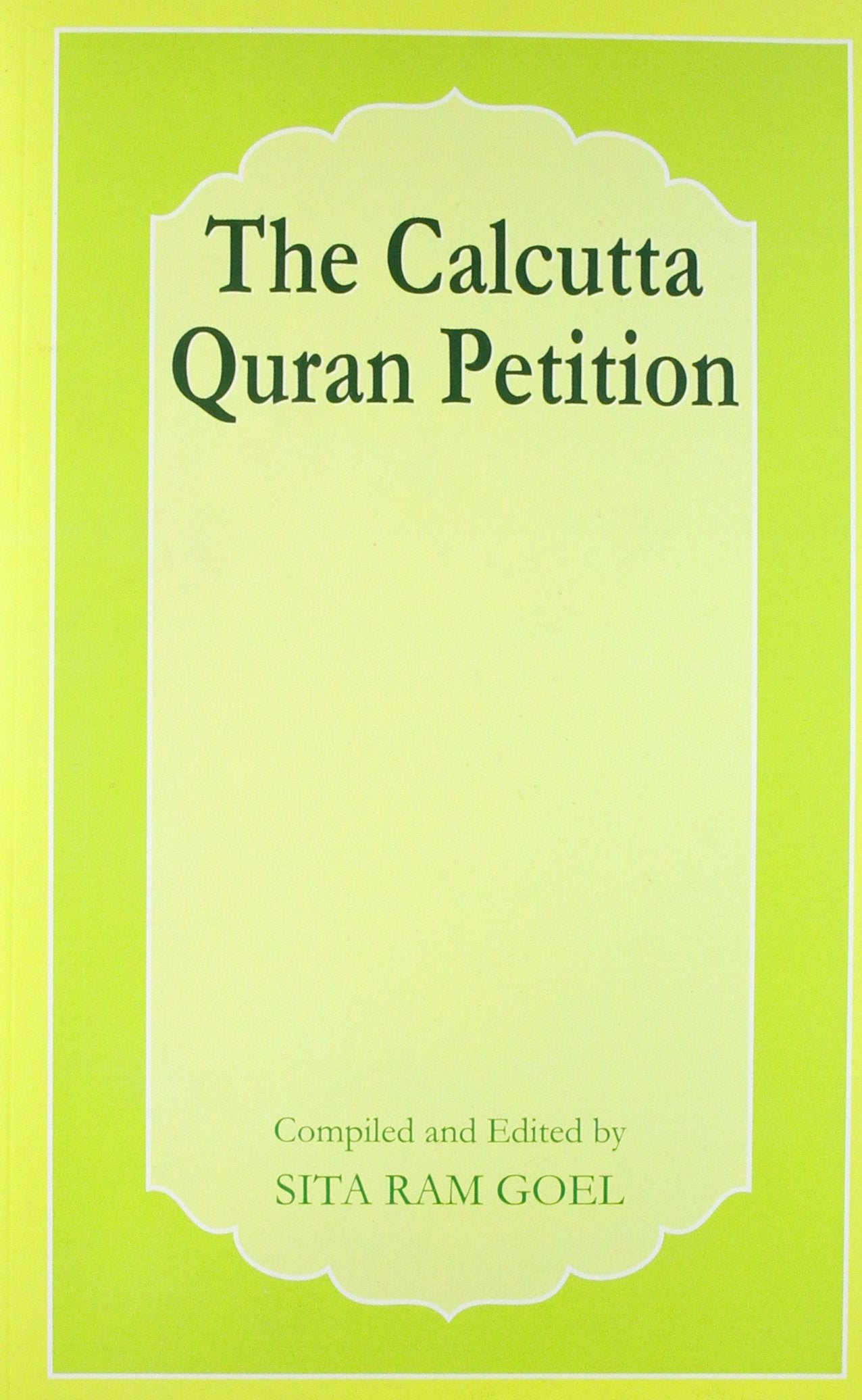 Calcutta Quran Petition