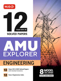 MTG AMU 12 Previous Years (20142025) Solved Papers with Detailed Solutions | AMU Explorer For 2026 Entrance Exam | 8 Model Test
