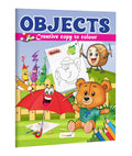ObjectsCreative Copy to Colour : Interactive Coloring Book for Toddlers, Fun Educational Coloring Book for Toddlers, Educationa