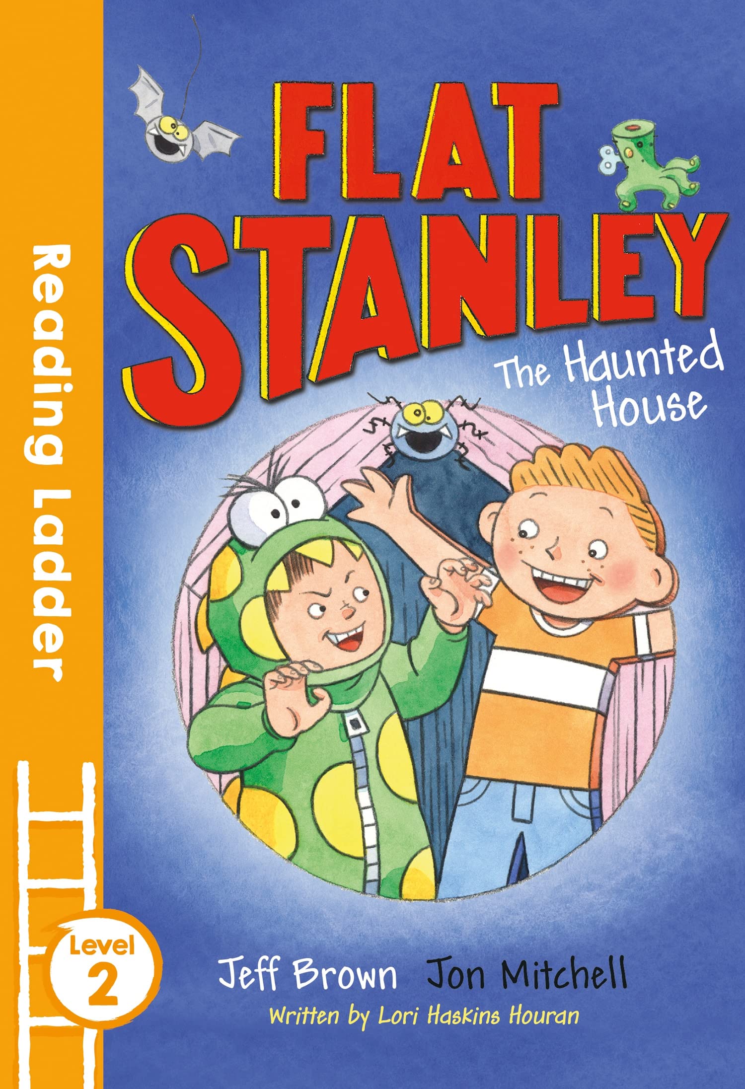 Flat Stanley And The Haunted House: A Level 2 Reading Ladder Halloween Chapter Book for Primary School Kids (Reading Ladder Leve