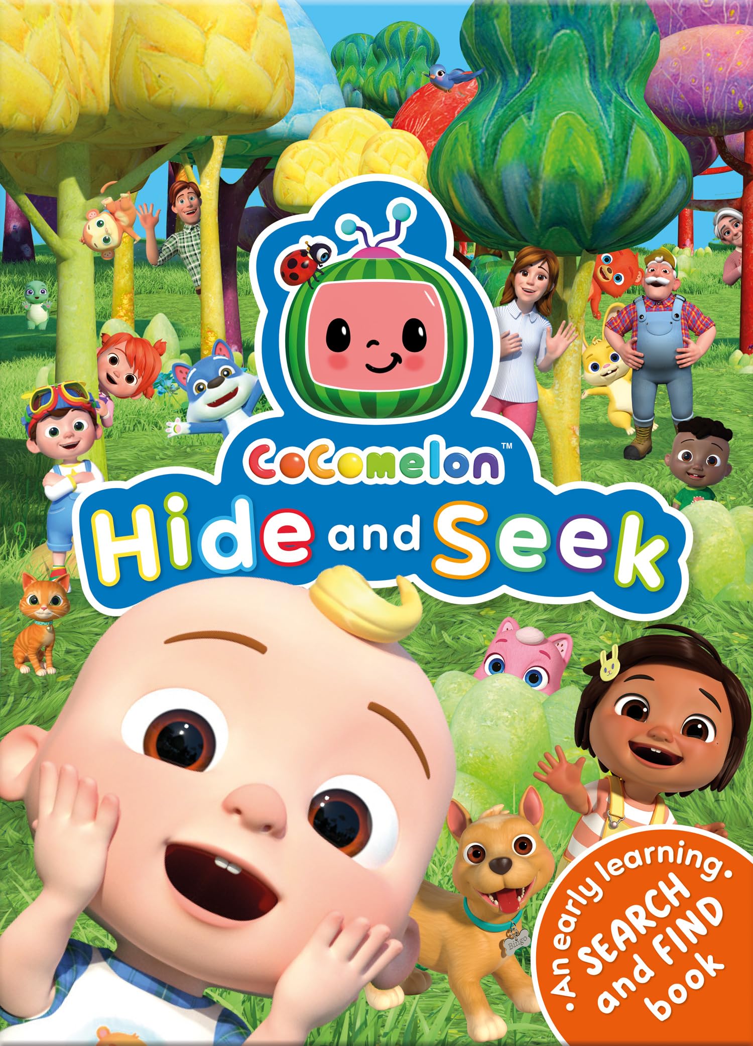 CoComelon: HideandSeek: Brand New Childrens Search and Find book, perfect for preschool fans of the hit show CoComelon: An Ea