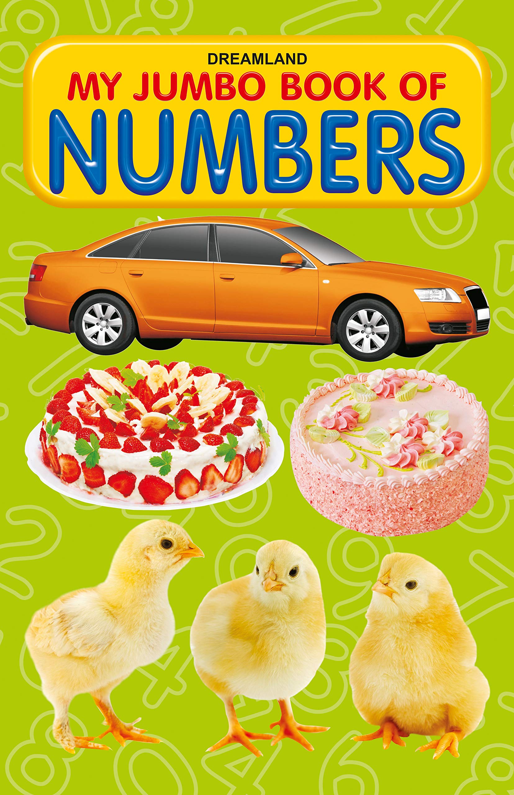 My Jumbo Book  Numbers | Jumbo A3 Size Number Learning Book For Preschool Kids Age 35 | Bright Illustrations With Big Numbers 