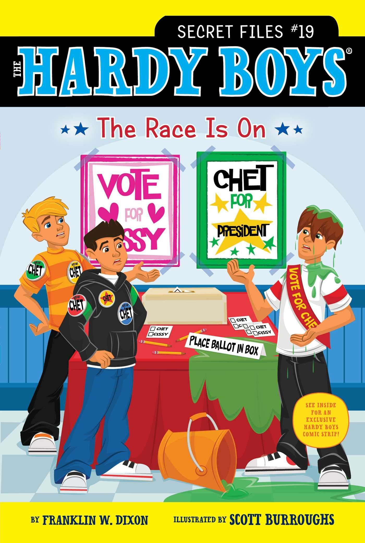 The Race Is On: Volume 19 (The Hardy Boys: Secret Files, 19)