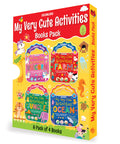 My Very Cute Activities Pack  Unicorn, Farm, Jungle & Ocean Activity Books For Kids Ages 38 | Colouring, Puzzles, Mazes & Fun 