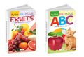 My First Big Picture Board Book ABC AND Fruits : Fun educational books for toddlers, Picture book for early learners, Kids educa