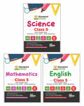 Disha Combo Class 5 (Set Of 3 Books) Olympiad Champs Science, Mathematics & English With ChapterWise Previous 13 Year (2025  2