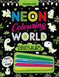 Neon Colouring World Dinosaurs For Kids Age 47 Years  Fun Prehistoric Adventures, Creative Neon Colouring, Free Neon Pens, Fin