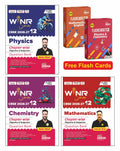 Combo (3 Books) WINR Series CBSE 202627 Class 12 Physics, Chemistry & Mathematics Chapterwise Objective & Subjective Question 