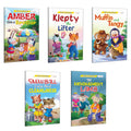 Learning Storybooks for Kids :Klepty the Lifter, Muffin & Tangy, Snowball Learns About Cleanliness, The Disobedient Lamb and Amb
