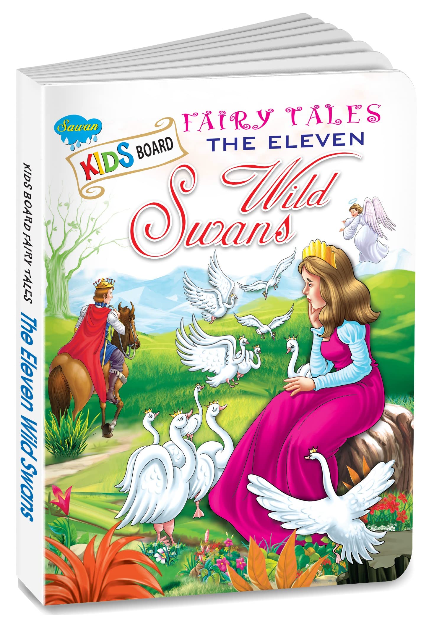 The Eleven Wild Swans | Fairy Tales Story Board Books For Kids