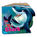 Sawan Presents Who Am I Shark | DieCut Shape BoardBook