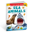 My First Board Books Sea Animals | Big Size Board Book For Kids By Sawan [Hardcover] Sawan