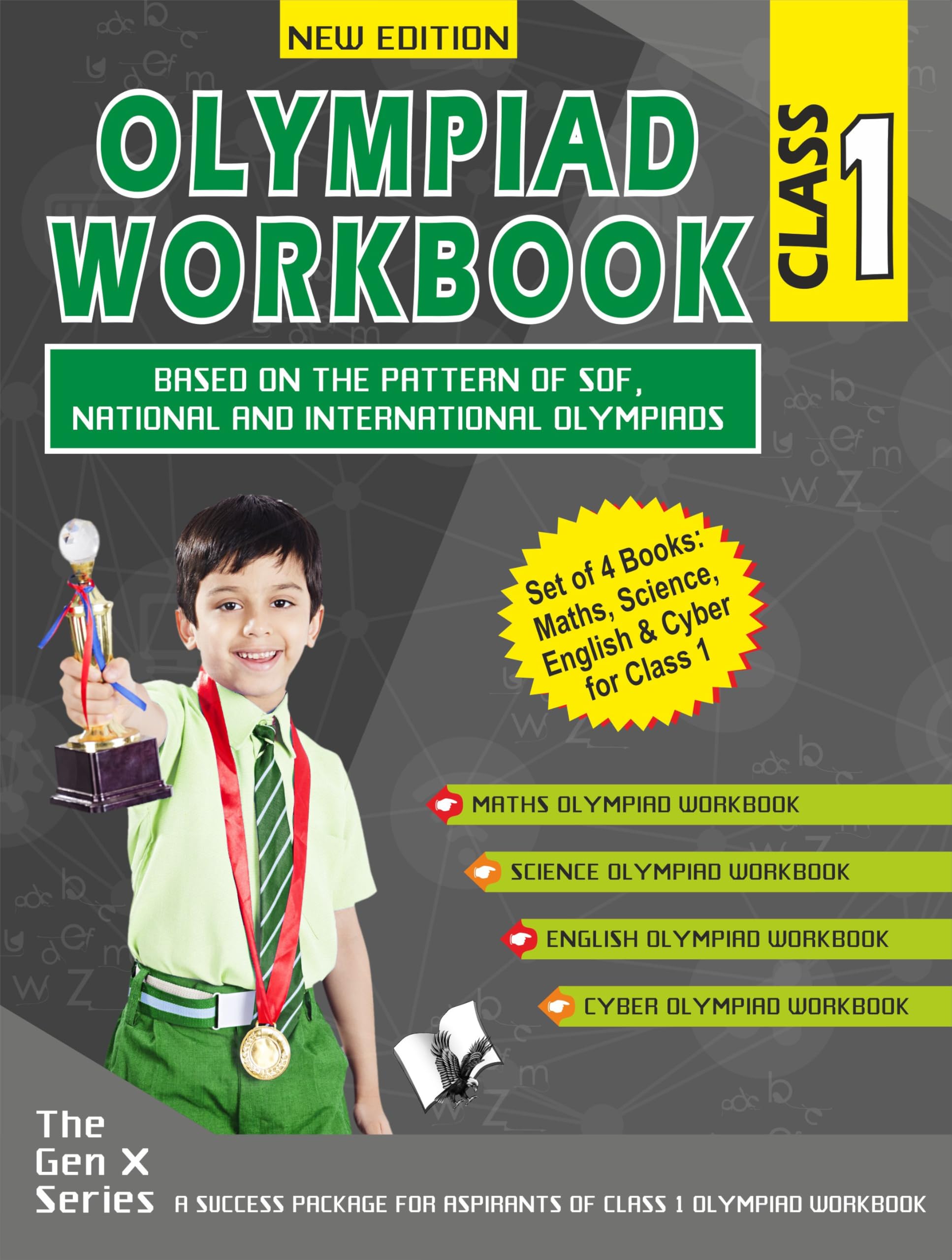 Olympiad Workbook Value Pack Calss 1 (4 Book Set)