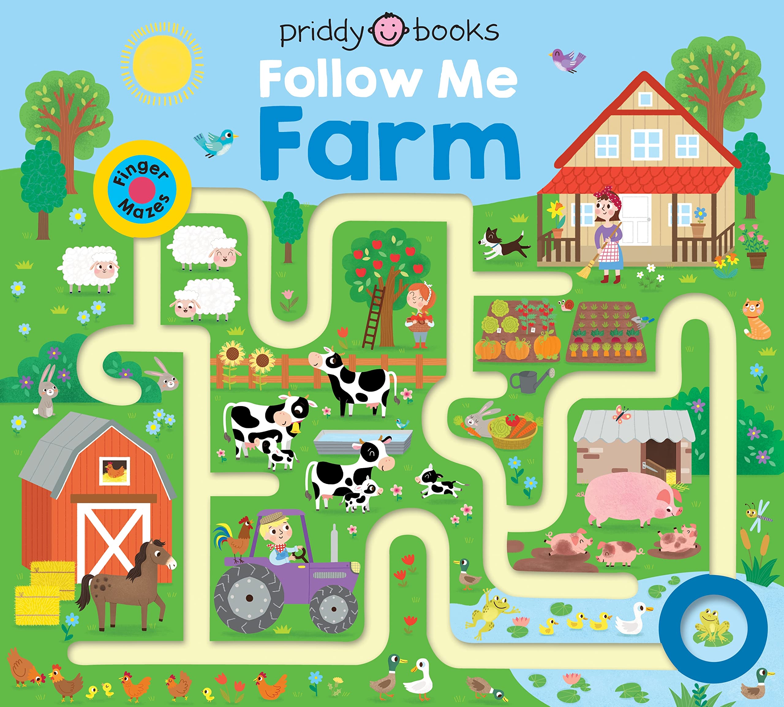Follow Me Farm (UK Edition) (Follow Me Maze Books)