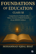 Foundations of Education  Class XI