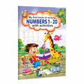 My First Book of Writing Numbers 120 with Activities : Fun Tracing and Counting Practice for Kids, number tracing workbook for