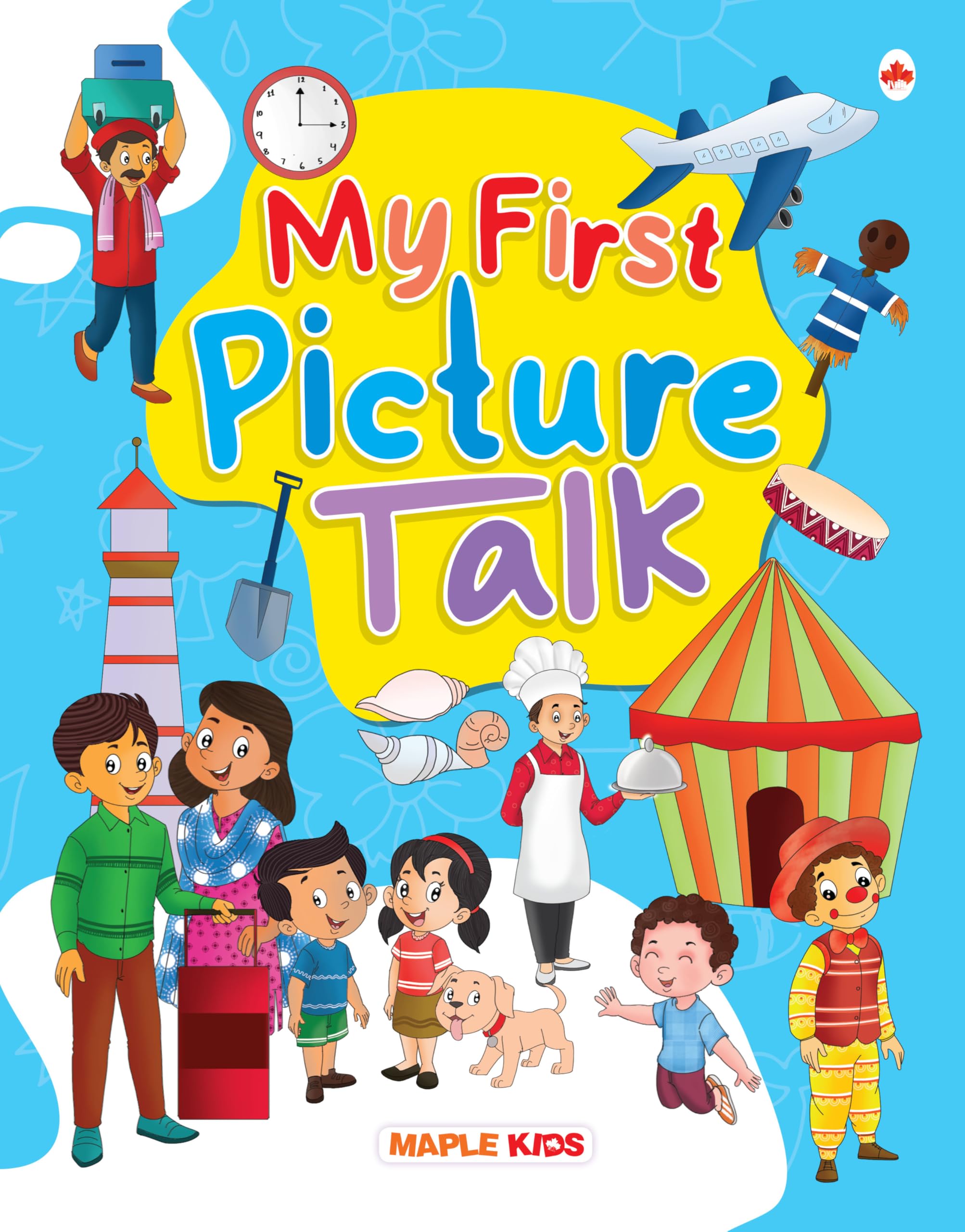 Picture Talk and Conversation Book for Kids (Colourful Pictures)  Age 26 Years  Good for Preschoolers, Toddlers