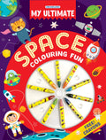 My Ultimate Space Colouring Fun Book With Free Crayons | Kids Colouring Book With Amazing Space Illustrations | Enhances Creativ