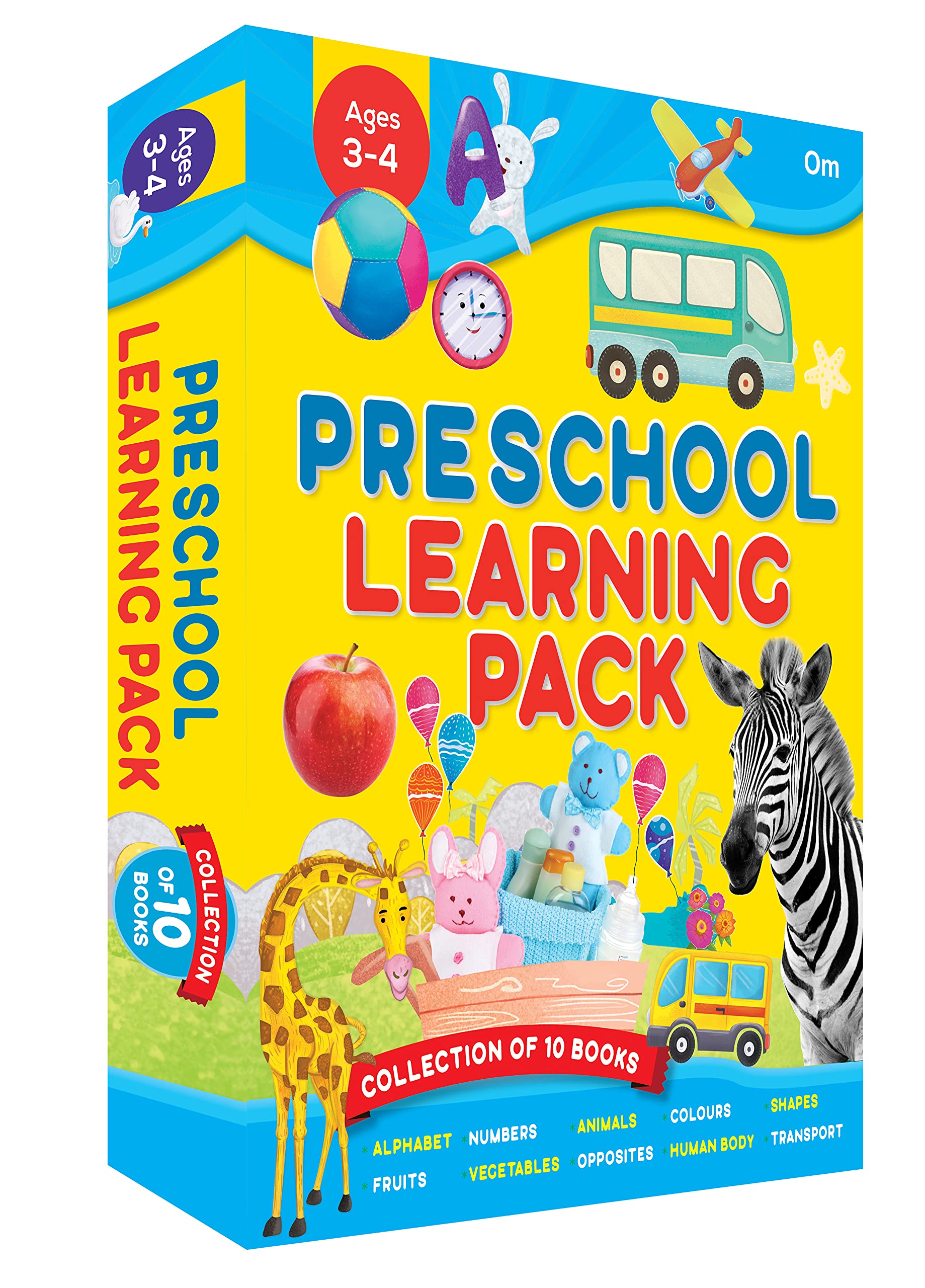 Preschool Learning Pack for Kids: Learning Activities for Children | Interactive | Creative | Games and Puzzles | Collection of 