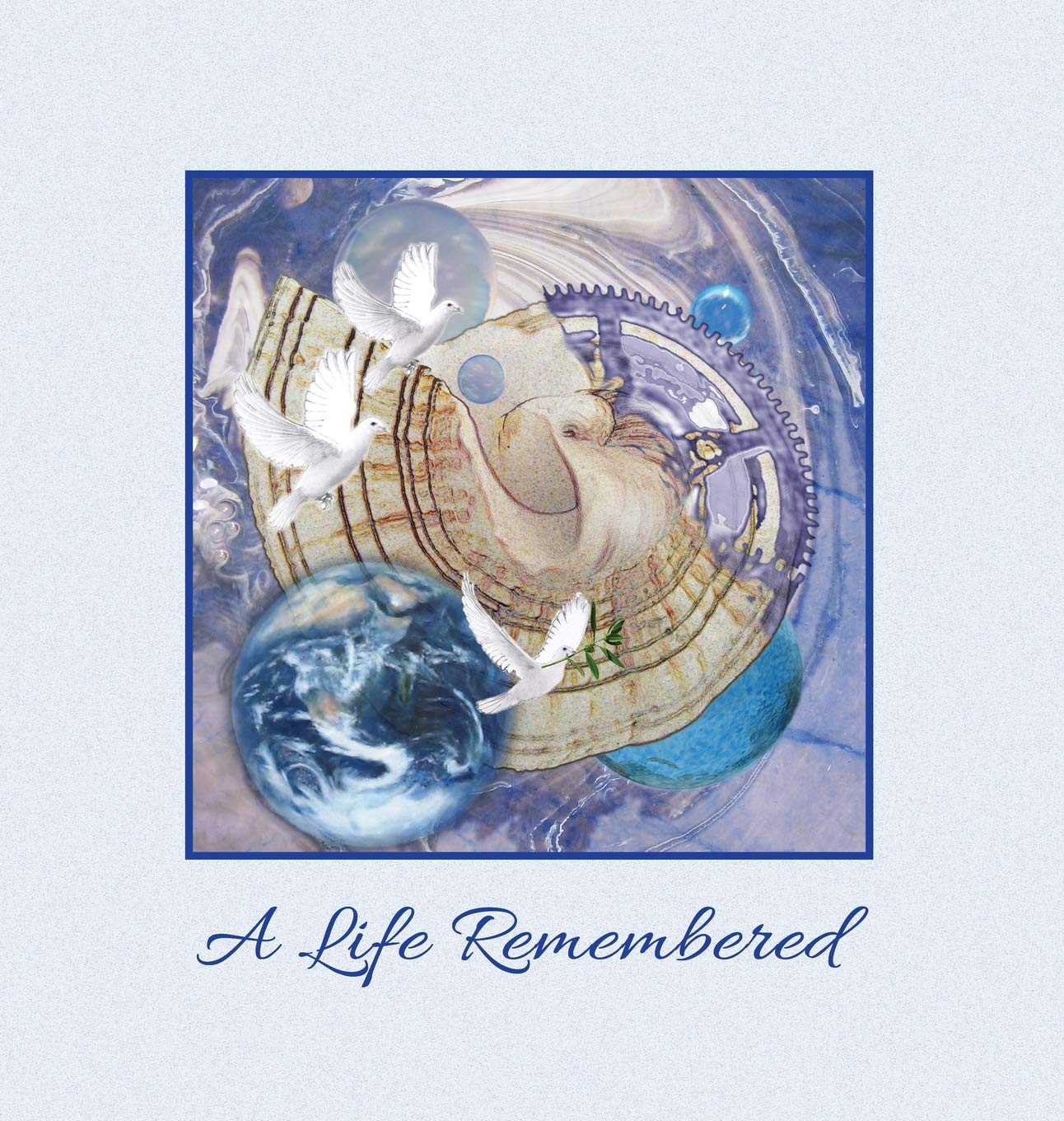 A Life Remembered Funeral Guest Book, Memorial Guest Book, Condolence Book, Remembrance Book for Funerals or Wake, Memorial Se