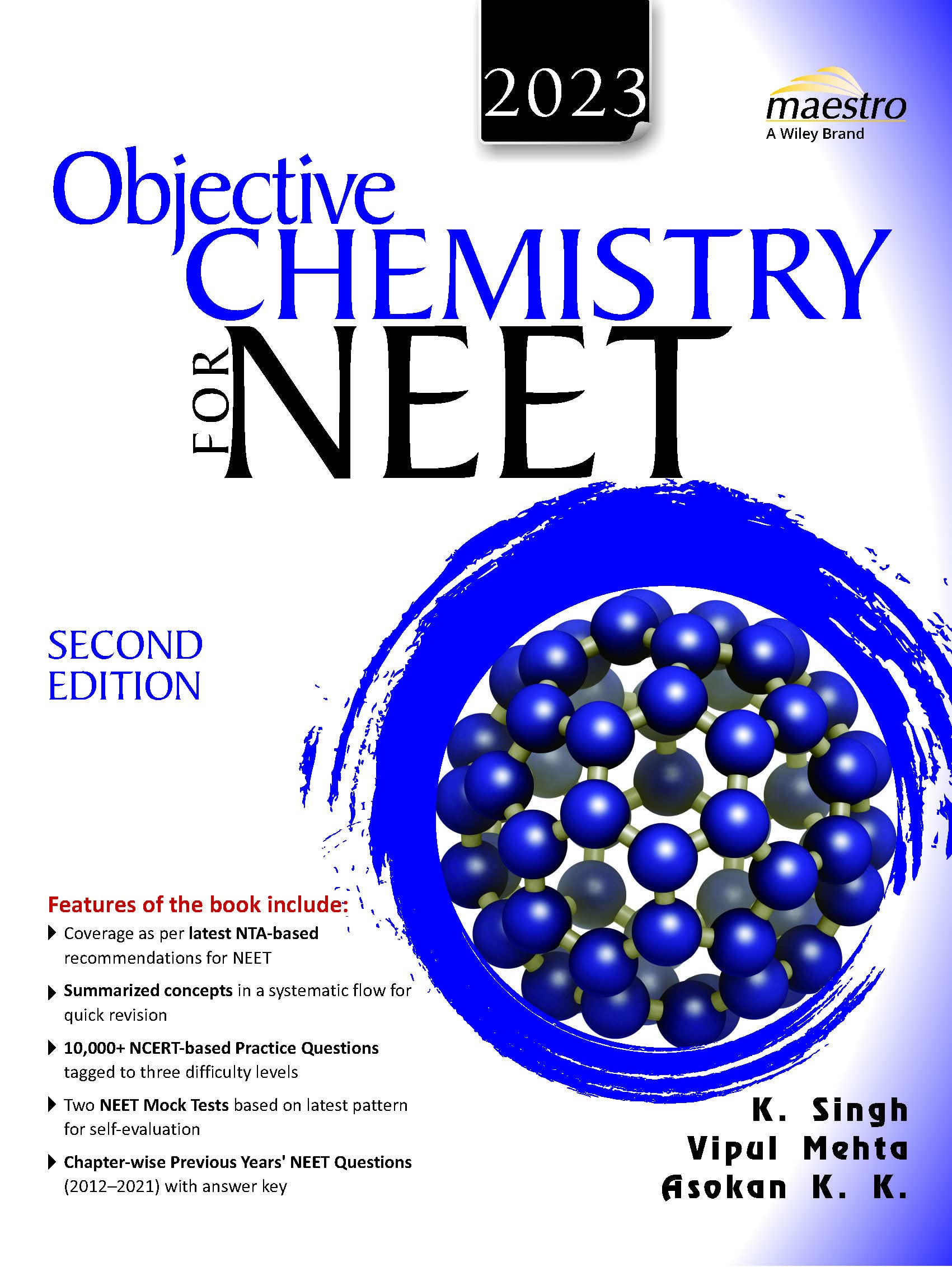 Wileys Objective Chemistry for NEET, 2ed, 2023